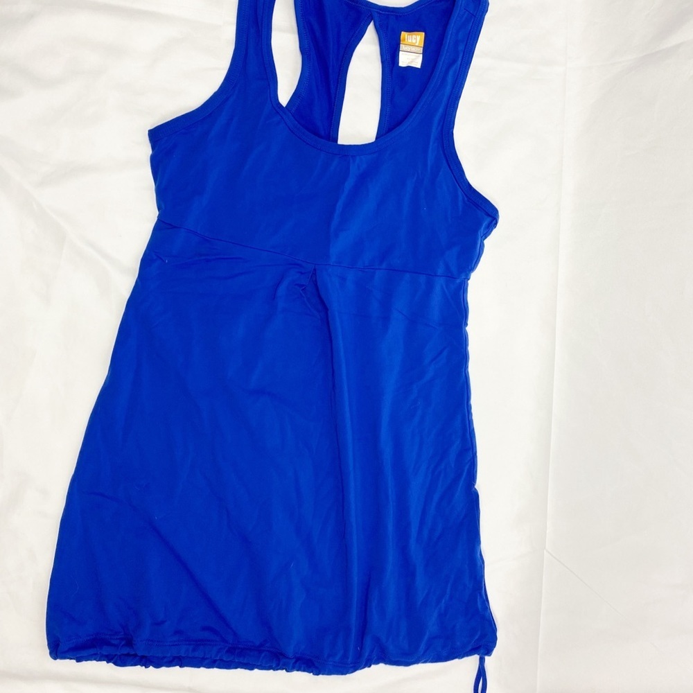 Lucy Blue Workout Top XS
